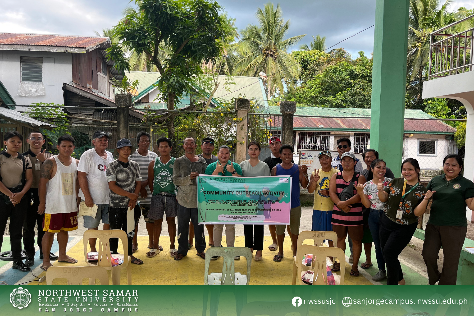 NwSSU San Jorge Campus Launches Preliminary Outreach Activity to Empower Habal-Habal Drivers and Foster Long-Term Collaboration